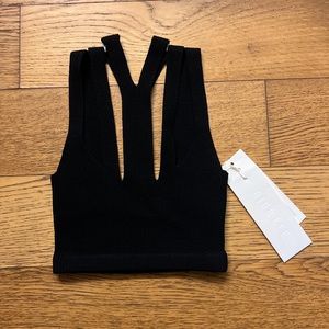 Dion Lee Lustrate Fork Crop Top NWT